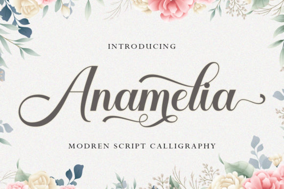 Anamelia Font for Timeless Design