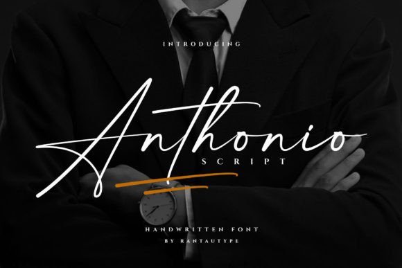 Anthonio Script: A Timeless Font for Modern Creativity and Professional Expression