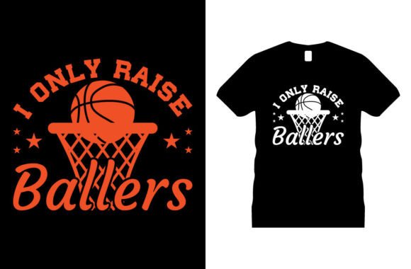 Basketball Graphic T-shirt Design Vector