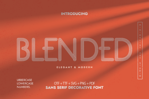 Blended: The Font That Elevates Design and Communication in the Modern World