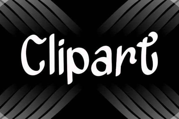 Clipart: A Unique and Elegant Font for Creative Designs