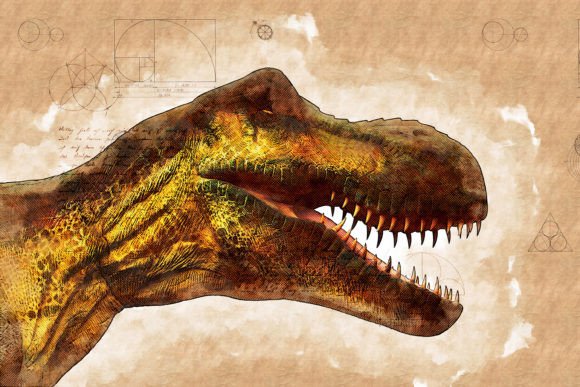 Dinosaur Printable Illustrations Pack 03