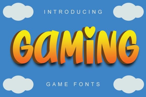 Gaming Fonts with a Playful Twist