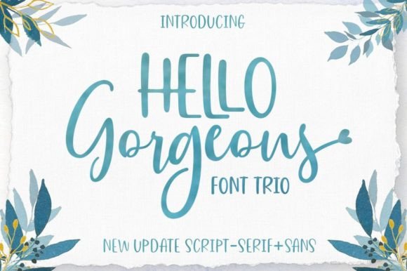 Gorgeous Font Trio: A Strategic Tool for Modern Design and Communication
