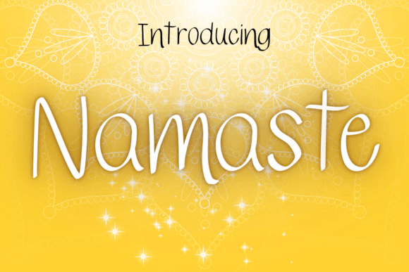 Namaste: A Timeless Script Font with Cultural and Design Versatility